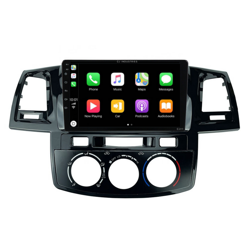 Load image into Gallery viewer, Toyota Hilux N70 Plug &amp; Play Head Unit Kit with Wireless CarPlay

