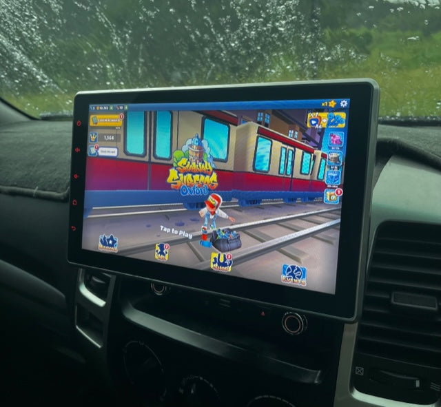 Load image into Gallery viewer, CJ INDUSTRIES Adjustable Pro Double Din (10 inch) - Wireless CarPlay & Android Auto