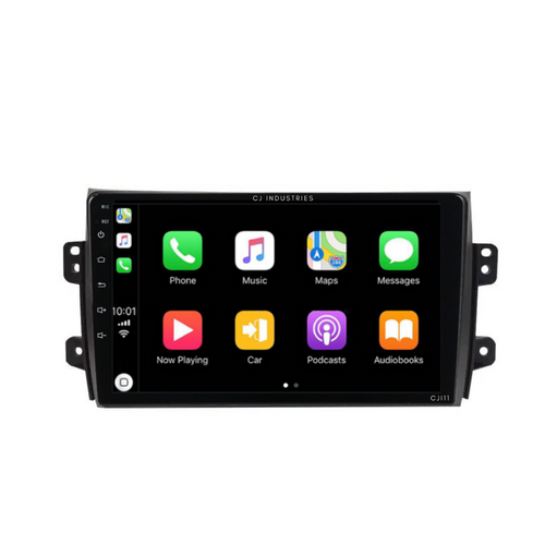 Suzuki SX4 (2006-2015) Plug & Play Head Unit Upgrade Kit: Car Radio with Wireless & Wired Apple CarPlay & Android Auto