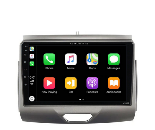Ford Ranger / Everest (2015-2020) Plug & Play Head Unit Upgrade Kit: Car Radio with Wireless & Wired Apple CarPlay & Android Auto