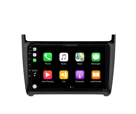 Volkswagen Polo (2012-2015) Plug & Play Head Unit Upgrade Kit: Car Radio with Wireless & Wired Apple CarPlay & Android Auto