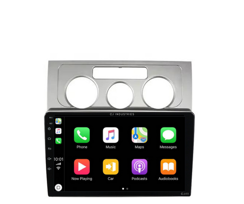 Volkswagen Touran (2004-2008) Plug & Play Head Unit Upgrade Kit: Car Radio with Wireless & Wired Apple CarPlay & Android Auto