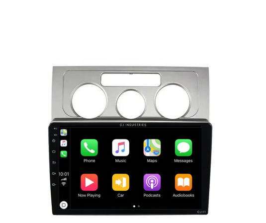 Volkswagen Touran (2004-2008) Plug & Play Head Unit Upgrade Kit: Car Radio with Wireless & Wired Apple CarPlay & Android Auto