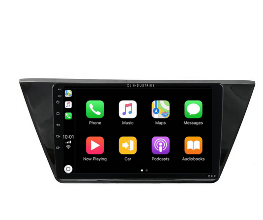 Volkswagen Touran (2015-2018) Plug & Play Head Unit Upgrade Kit: Car Radio with Wireless & Wired Apple CarPlay & Android Auto