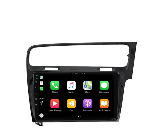 Volkswagen Golf (2013-2017) Plug & Play Head Unit Upgrade Kit: Car Radio with Wireless & Wired Apple CarPlay & Android Auto