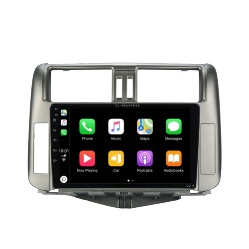 Toyota Prado Plug & Play Head Unit Kit with Wireless CarPlay
