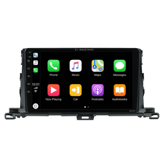 Toyota Kluger 2015-2018 Plug & Play Head Unit Kit with Wireless CarPlay