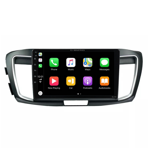 Honda Accord (2013-2017) Plug & Play Head Unit Upgrade Kit: Car Radio with Wireless & Wired Apple CarPlay & Android Auto
