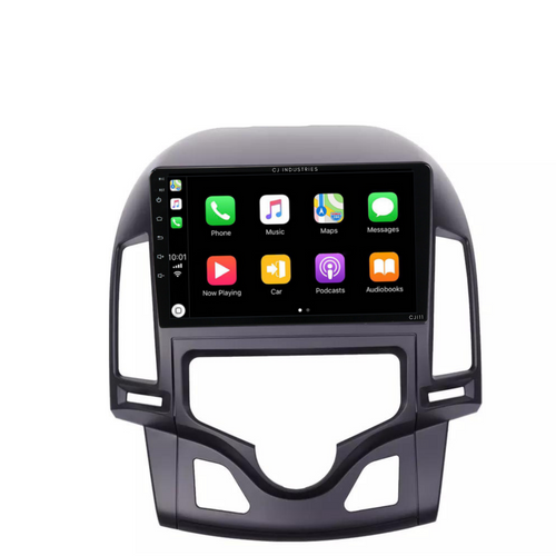Hyundai i30 (AUTO AC) (2007-2012) Plug & Play Head Unit Upgrade Kit: Car Radio with Wireless & Wired Apple CarPlay & Android Auto