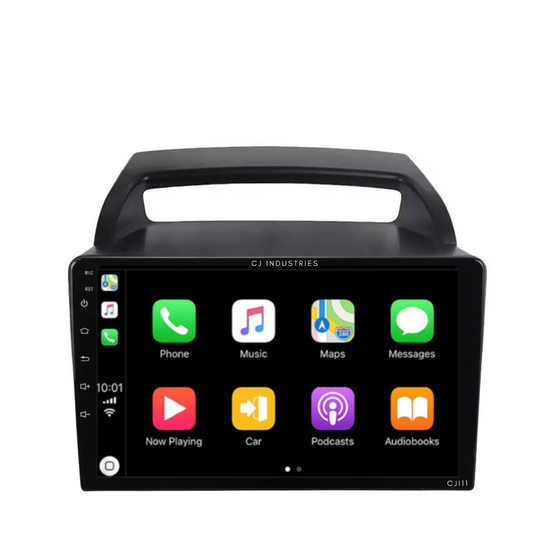 Kia Carnival (2006-2014) Plug & Play Head Unit Upgrade Kit: Car Radio with Wireless & Wired Apple CarPlay & Android Auto