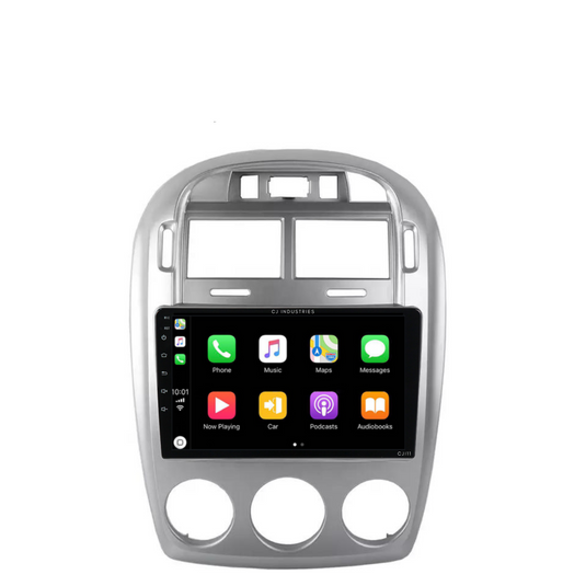 Kia Cerato (2005-2006) Plug & Play Head Unit Upgrade Kit: Car Radio with Wireless & Wired Apple CarPlay & Android Auto