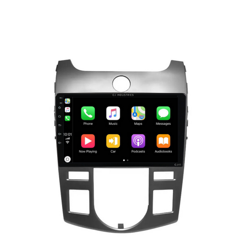 Kia Cerato (2009-2017) Plug & Play Head Unit Upgrade Kit: Car Radio with Wireless & Wired Apple CarPlay & Android Auto