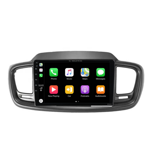 Kia Sorento (2015-2018) Plug & Play Head Unit Upgrade Kit: Car Radio with Wireless & Wired Apple CarPlay & Android Auto