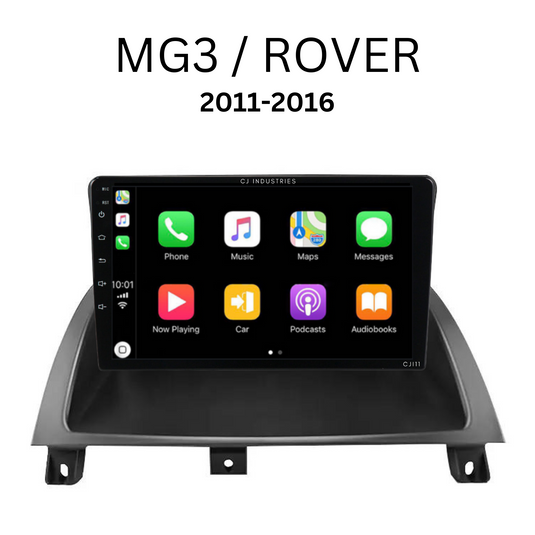 MG MG3/ROVER (2011-2016) Plug & Play Head Unit Upgrade Kit: Car Radio with Wireless & Wired Apple CarPlay & Android Auto