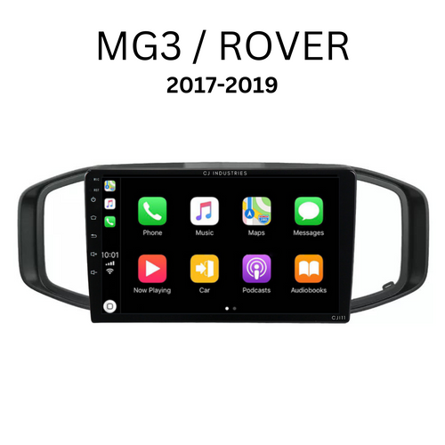 MG MG3/ROVER (2017-2020) Plug & Play Head Unit Upgrade Kit: Car Radio with Wireless & Wired Apple CarPlay & Android Auto