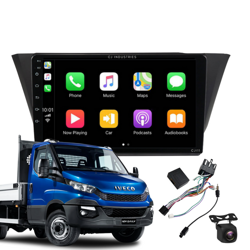 Iveco Daily (2014-2022) Plug & Play Head Unit Upgrade Kit: Car Radio with Wireless & Wired Apple CarPlay & Android Auto