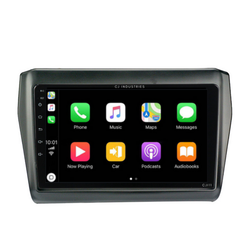 Suzuki Swift (2017-2022) Plug & Play Head Unit Upgrade Kit: Car Radio with Wireless & Wired Apple CarPlay & Android Auto