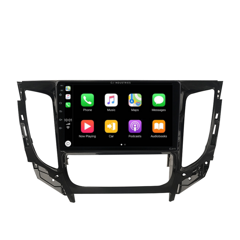 Load image into Gallery viewer, Mitsubishi Triton AUTO AC (2015-2019) Plug &amp; Play Head Unit Upgrade Kit: Car Radio with Wireless &amp; Wired Apple CarPlay &amp; Android Auto
