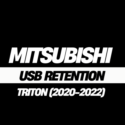 Mitsubishi Triton (2020-2022) USB Retention Cable Set