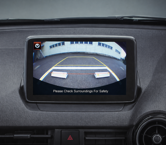 Mazda MX-5 ND (2015-2022) Aftermarket Reverse Camera Kit (Works on Factory Head Unit)