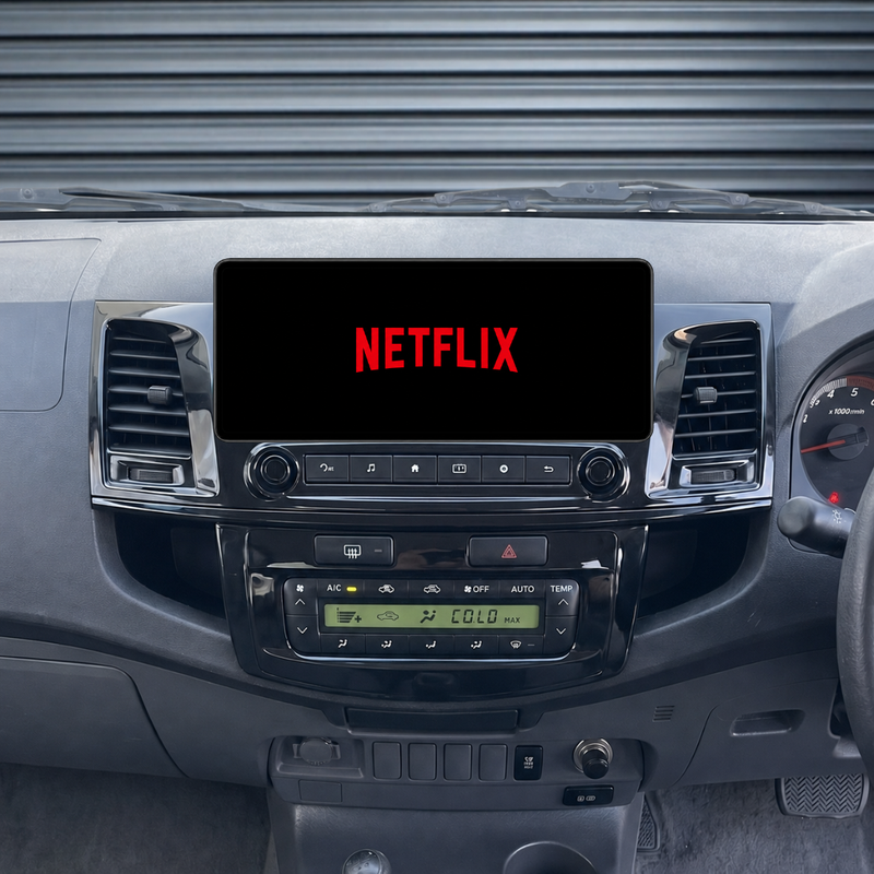 Load image into Gallery viewer, Toyota Hilux N70 Digital &amp; Manual AC (2005-2014) 12.3" HD Plug &amp; Play Head Unit Upgrade Kit: Car Radio with Wireless &amp; Wired Apple CarPlay &amp; Android Auto
