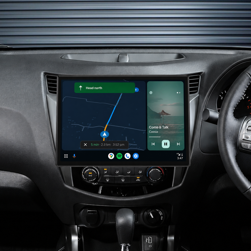 Load image into Gallery viewer, Nissan Navara / NP300 / STX 13.1" HD Large (2015-2022) Plug &amp; Play Head Unit Upgrade Kit: Car Radio with Wireless &amp; Wired Apple CarPlay &amp; Android Auto
