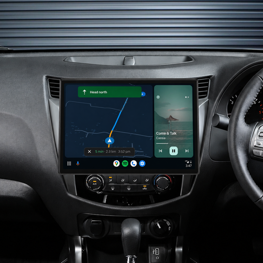 Nissan Navara / NP300 / STX 13.1" HD Large (2015-2022) Plug & Play Head Unit Upgrade Kit: Car Radio with Wireless & Wired Apple CarPlay & Android Auto