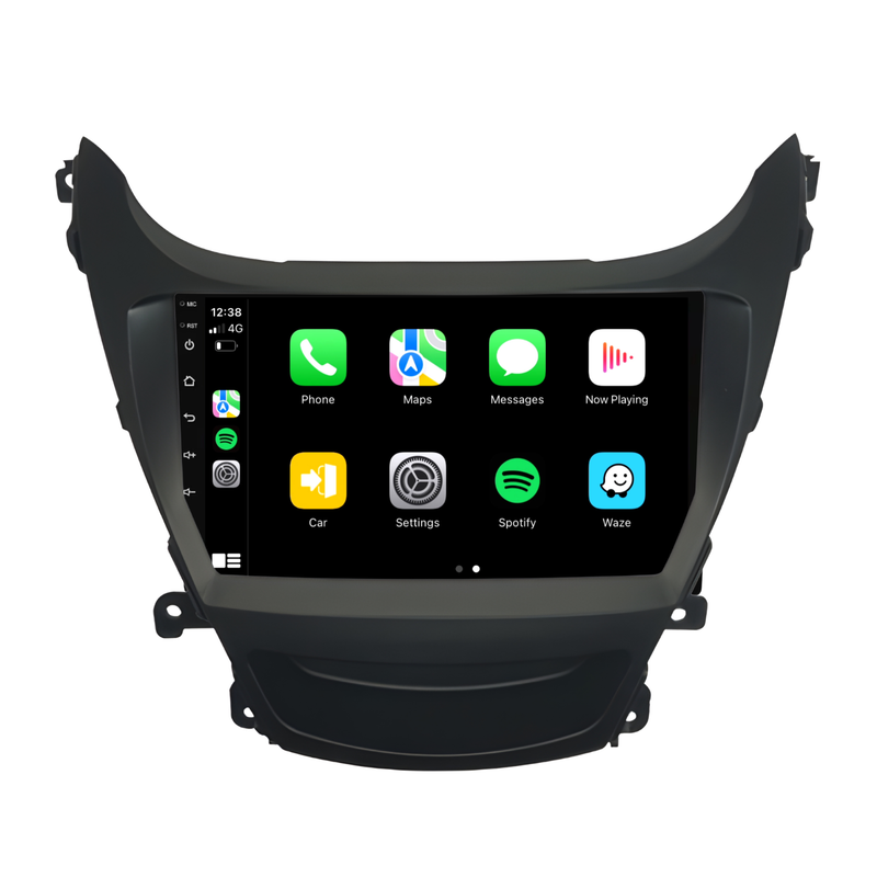 Load image into Gallery viewer, Hyundai Elantra (2014-2016) Plug &amp; Play Head Unit Upgrade Kit: Car Radio with Wireless &amp; Wired Apple CarPlay &amp; Android Auto
