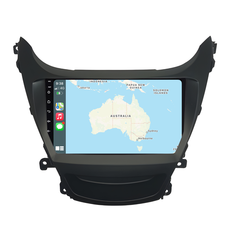 Load image into Gallery viewer, Hyundai Elantra (2014-2016) Plug &amp; Play Head Unit Upgrade Kit: Car Radio with Wireless &amp; Wired Apple CarPlay &amp; Android Auto
