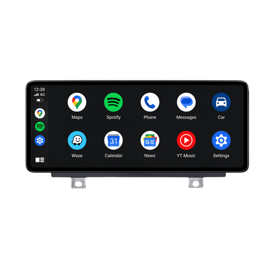 BMW 3 Series F30 F31 F34 F80 (2010-2017) 12.3" HD Plug & Play Apple CarPlay & Android Auto Head Unit Upgrade Kit – Wireless Touchscreen GPS Stereo Replacement