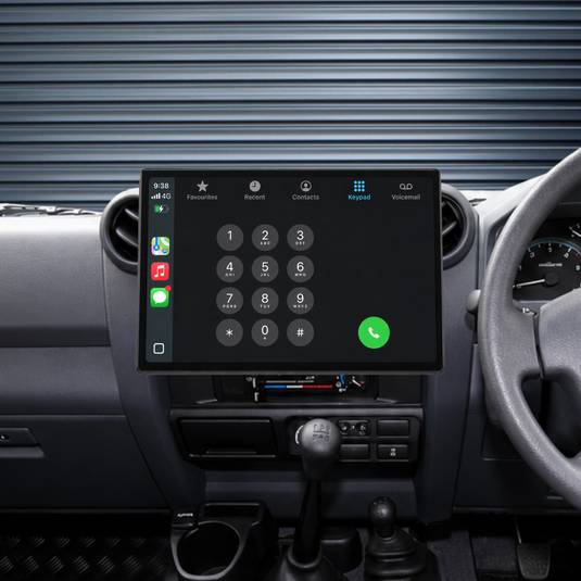 Toyota Landcruiser 79/78/76/70 13.1" HD ULTRA-LARGE (2009-2026) Plug & Play Head Unit Upgrade Kit: Car Radio with Wireless & Wired Apple CarPlay & Android Auto