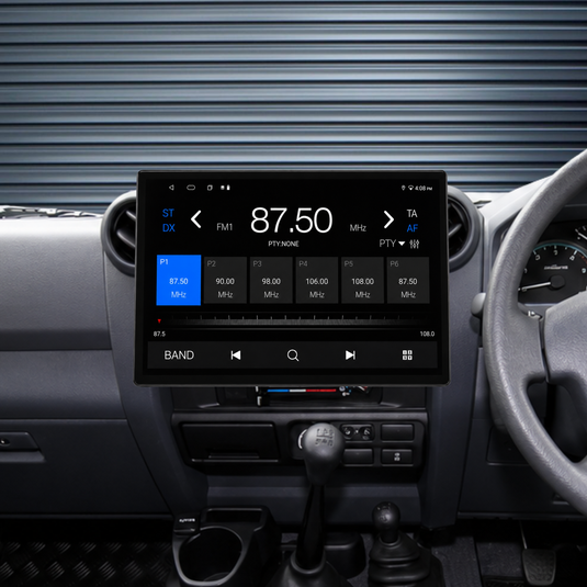 Toyota Landcruiser 79/78/76/70 13.1" HD ULTRA-LARGE (2009-2026) Plug & Play Head Unit Upgrade Kit: Car Radio with Wireless & Wired Apple CarPlay & Android Auto