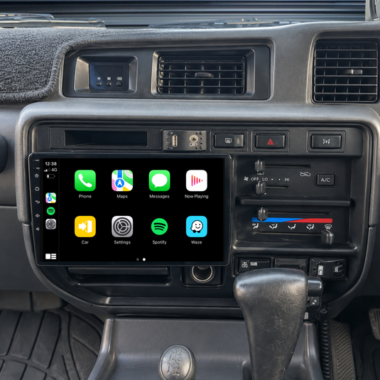 Toyota Landcruiser 80 Series LC80 / J80 (1990-1997) Plug & Play Head Unit Upgrade Kit: Car Radio with Wireless & Wired Apple CarPlay & Android Auto