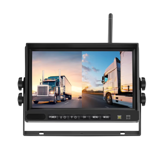 CJ INDUSTRIES 7” Wireless 4-Channel Reverse Camera & Monitor System for Trucks & Caravans