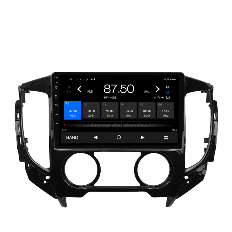 Load image into Gallery viewer, Mitsubishi Triton MANUAL AC (2015-2022) Plug &amp; Play Head Unit Upgrade Kit: Car Radio with Wireless &amp; Wired Apple CarPlay &amp; Android Auto
