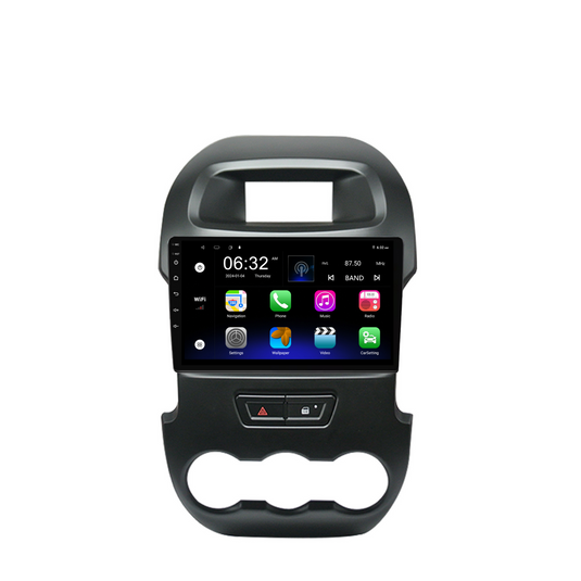 Ford Ranger/F250 (2011-2015) Plug & Play Head Unit Upgrade Kit: Car Radio with Wireless & Wired Apple CarPlay & Android Auto