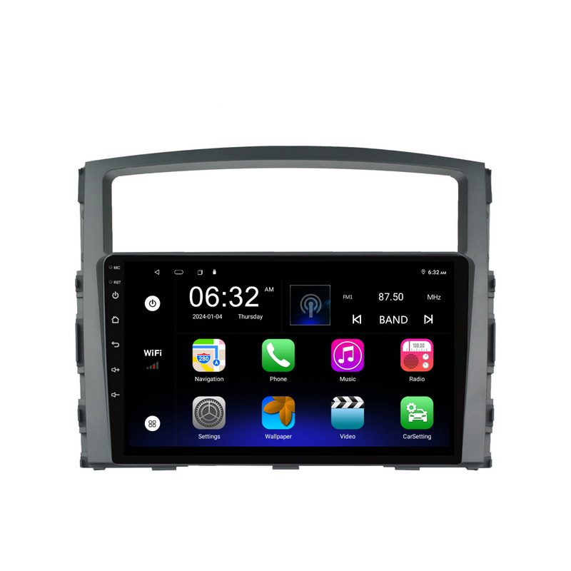 Load image into Gallery viewer, Mitsubishi Pajero (2006-2016) Plug &amp; Play Head Unit Upgrade Kit: Car Radio with Wireless &amp; Wired Apple CarPlay &amp; Android Auto
