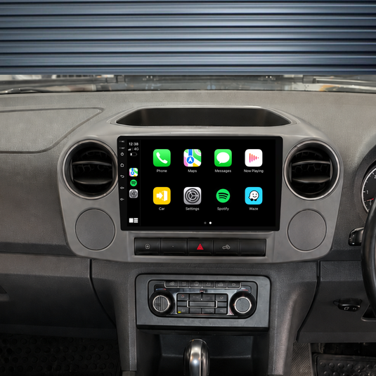 Volkswagen Amarok (2010-2015) Plug & Play Head Unit Upgrade Kit: Car Radio with Wireless & Wired Apple CarPlay & Android Auto