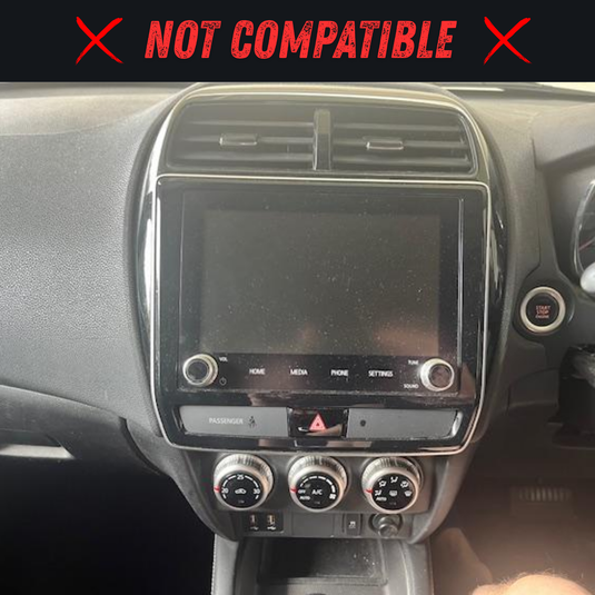 Mitsubishi ASX / RVR / Outlander Sport (2018-2022) Plug & Play Head Unit Upgrade Kit: Car Radio with Wireless & Wired Apple CarPlay & Android Auto