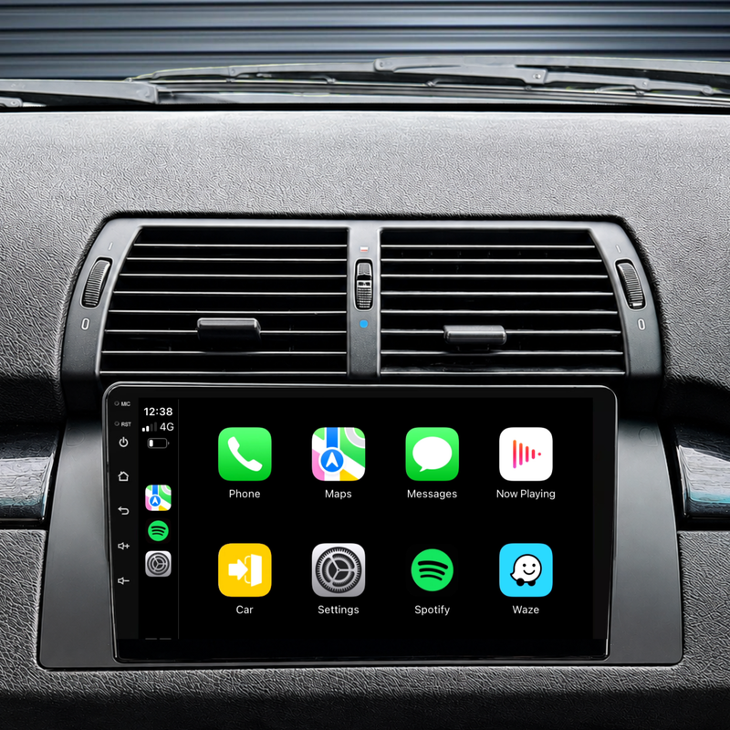 Load image into Gallery viewer, BMW X5 E53 E39 (1995-2006) Plug &amp; Play Apple CarPlay &amp; Android Auto Head Unit Upgrade Kit Wireless Touchscreen Replacement
