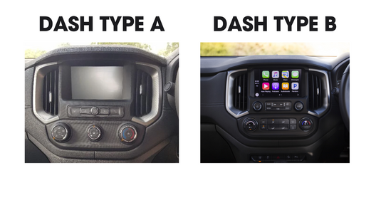 Holden Colorado & Trailblazer Z71/LS/LT/LTZ (2017-2022) Plug & Play Head Unit Upgrade Kit: Car Radio with Wireless & Wired Apple CarPlay & Android Auto
