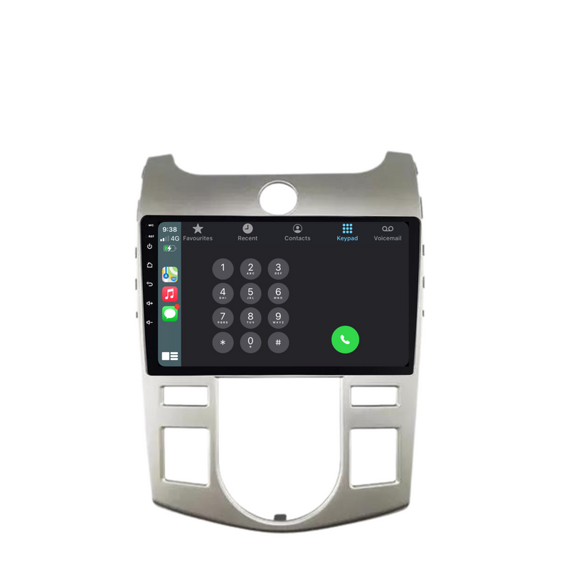 Load image into Gallery viewer, Kia Cerato AUTO AC (2008-2017) Plug &amp; Play Head Unit Upgrade Kit: Car Radio with Wireless &amp; Wired Apple CarPlay &amp; Android Auto

