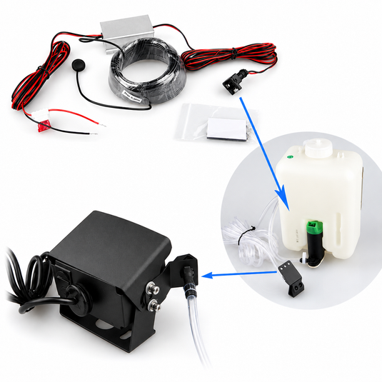 CJ INDUSTRIES IP69K HD Reverse Camera with Water Jet Lens Washer & Night Vision
