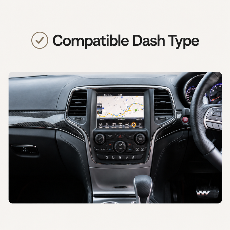 Load image into Gallery viewer, Jeep Grand Cherokee 13.1" HD Large Screen (2014-2022) Plug &amp; Play Head Unit Upgrade Kit: Car Radio with Wireless &amp; Wired Apple CarPlay &amp; Android Auto
