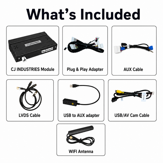 Nissan Navara D40 (Navigation Model) 2011-2014 CarPlay / Android Auto Interface Module - Plug & Play