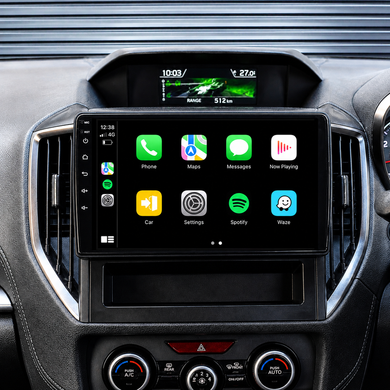 Load image into Gallery viewer, Subaru Forester / Impreza (2017-2022) Plug &amp; Play Head Unit Upgrade Kit: Car Radio with Wireless &amp; Wired Apple CarPlay &amp; Android Auto
