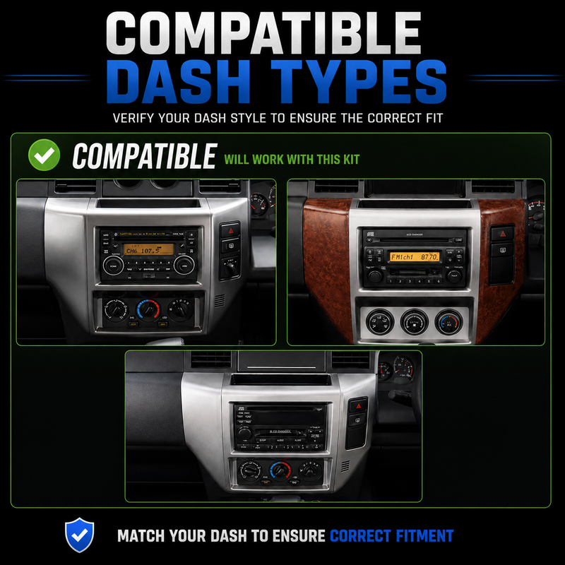 Load image into Gallery viewer, Nissan GU Patrol Black (2004-2016) Plug &amp; Play Head Unit Upgrade Kit: Car Radio with Wireless &amp; Wired Apple CarPlay &amp; Android Auto
