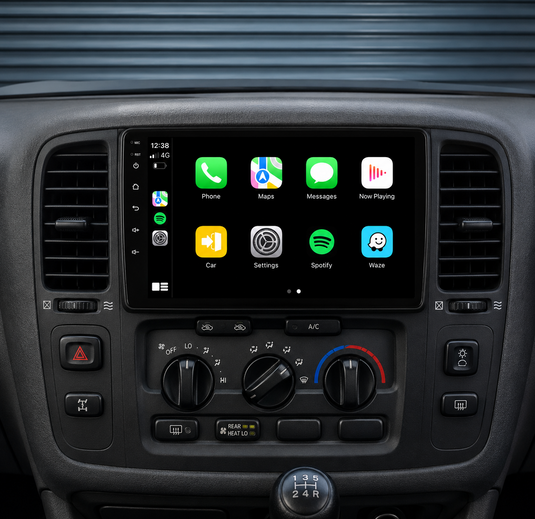 Toyota Landcruiser 100/105 Series (1998-2003) Plug & Play Head Unit Upgrade Kit: Car Radio with Wireless & Wired Apple CarPlay & Android Auto