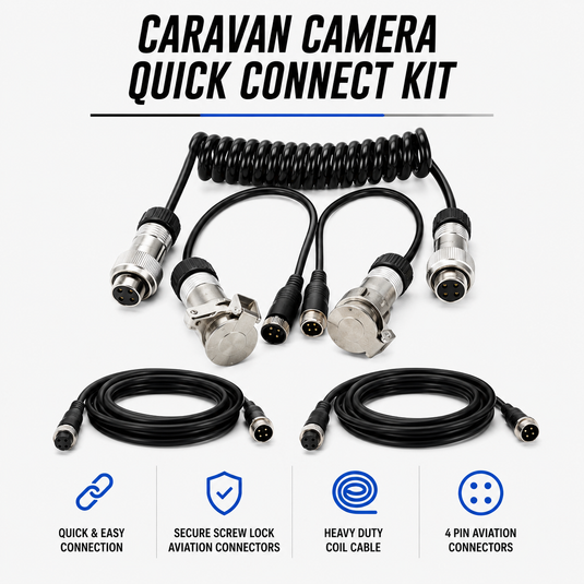 CJ INDUSTRIES Caravan Camera Quick Connect Suzy Coil Kit