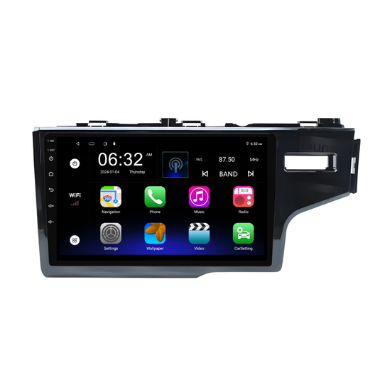 Honda Fit / City 3 GK GH GP Jazz (2014-2019) Plug & Play Head Unit Upgrade Kit: Car Radio with Wireless & Wired Apple CarPlay & Android Auto